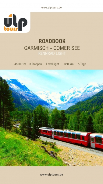 eRoadbook Rennrad Garmisch - Comer See light